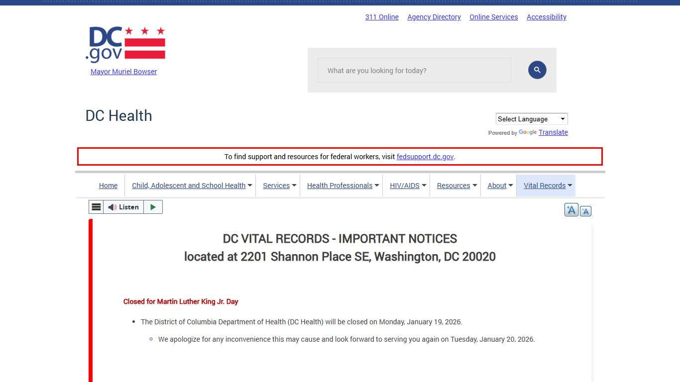 Birth Certificates | doh