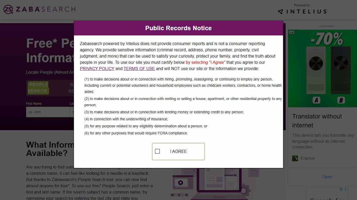 Free* People Search Engine - Search By Name & Phone Number | ZabaSearch
